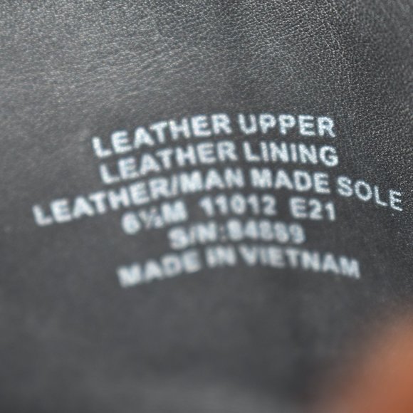 TORY BURCH SIERRA HEELED ANKLE BOOT PERFECT BLACK SQUARE 6.5 (2) (D22) - Picture 11 of 11